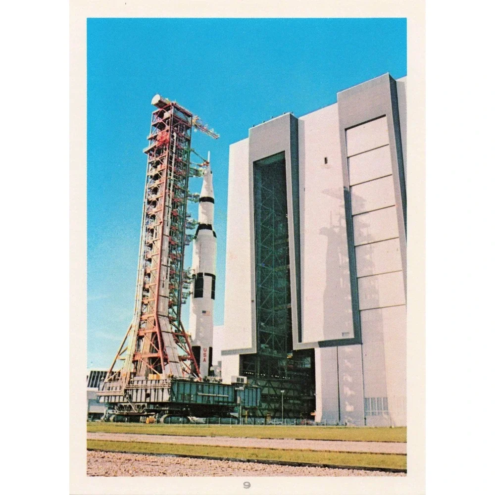 Vintage 1970s Florida Lot of 9 Photos Disney World NASA Apollo Saturn V KSC - Picture 4 of 9